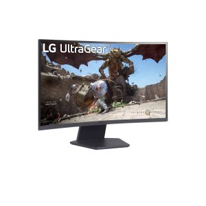 LG UltraGear 27GS60QX-B.AEUQ 68,4cm (27″) 16:9 WQHD VA Curved Monitor HDMI/DP 180Hz