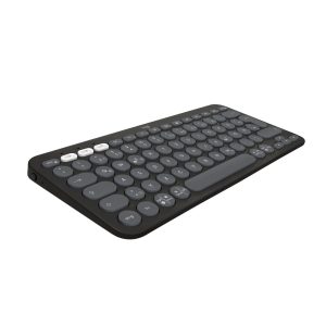 Logitech Pebble Keys 2 K380S Graphite – Minimalistische kabellose Tastatur