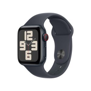 Apple Watch SE GPS + Cellular 40mm Alu Mitternacht Sportarmband Mitternacht – M/L