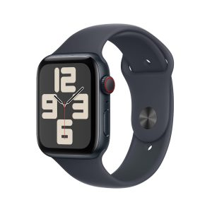 Apple Watch SE GPS + Cellular 44mm Alu Mitternacht Sportarmband Mitternacht – S/M