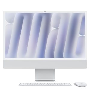 Apple iMac 24″ Retina 4,5K 2024 M4/16/256GB 8C GPU Silber MWUC3D/A