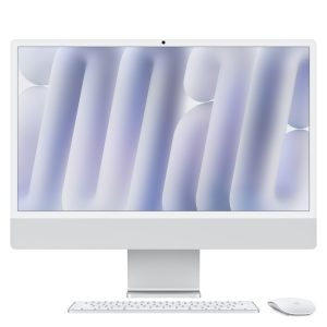 Apple iMac 24″ Retina 4,5K 2024 M4/16/256GB 10C GPU Silber Nanotexturglas MD3H4D/A