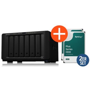 Synology DS1621+ NAS System 6-Bay 16TB inkl 2x 8 TB Synology HDD HAT3310-8T