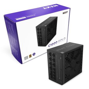 NZXT C1000 1000W Gaming Netzteil 80+ Gold, ATX3.1 PCIe5.0 modular 135 mm Lüfter