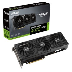 ASUS Prime GeForce RTX 4070 Ti SUPER OC Grafikkarte – 16GB GDDR6X, HDMI, 3x DP