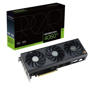 ASUS ProArt GeForce RTX 4060 Ti OC Grafikkarte – 16GB GDDR6, 1x HDMI, 3x DP