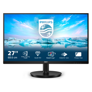 Philips 275V8LA QHD Monitor – VA, 75Hz, Lautsprecher