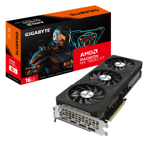 Gigabyte Radeon RX 7600XT Gaming OC Grafikkarte – 16GB GDDR6, 2x HDMI, 2x DP