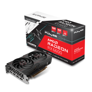 Sapphire Pulse Radeon RX 6600 Grafikkarte – 8GB GDDR6, HDMI, 3x DP