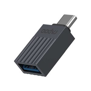 Rapoo USB-C Adapter, USB-C on USB-A grey