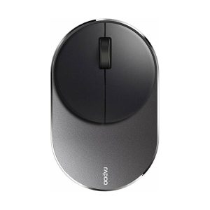 Rapoo Kabellose lautlose Multi-Mode-Mini-Maus “M600 Mini Silent” schwarz, Unsichtbare Tracking-Engine mit 1.300 DPI