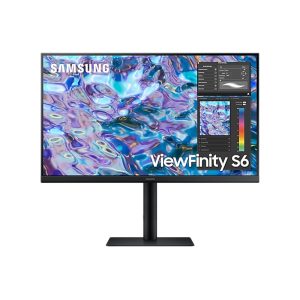 Samsung ViewFinity S6 S27B610EQU Office Monitor – QHD, FreeSync