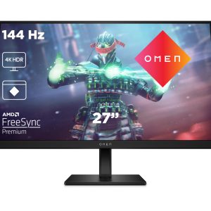 HP Omen 27k Gaming Monitor – IPS, 144Hz, Höhenverstellung, USB-C