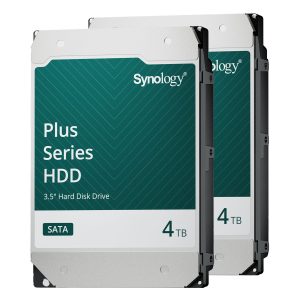 2 Pack Synology Plus HDD 4TB 3.5 Inch SATA Internal CMR Hard Drive