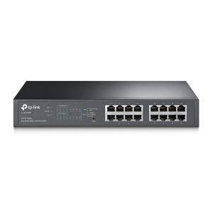 TP-Link SG1016PE Easy Smart Switch 16x Gigabit Ethernet (8x PoE+), Plug-and-Play