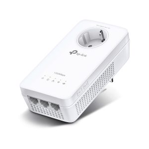 TP-Link AV1300 Gigabit Powerline WLAN Extender 2x Adapter, bis zu 1300 Mbit/s, WLAN AC 867 (5 GHz) + 300 Mbit/s (2,4 GHz), 3x Gigabit LAN