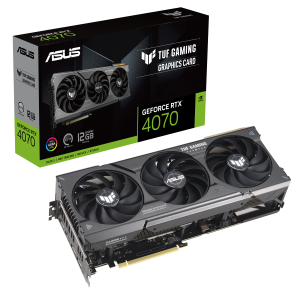 ASUS TUF Gaming GeForce RTX 4070 Grafikkarte – 12GB GDDR6X, 1x HDMI, 3x DP