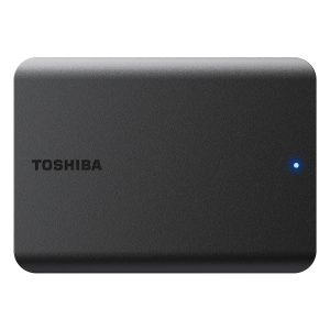 Toshiba Canvio Basics 2022 1TB Black External Hard Drive, USB 3.2 Gen 1×1