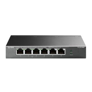 TP-Link SF1006P Unmanaged Switch 6x Fast Ethernet (4x PoE+, max. 67W)