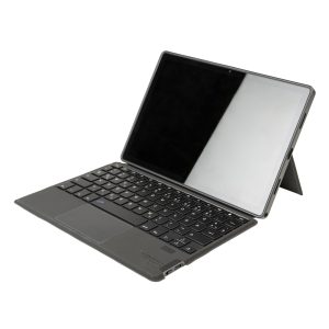 Samsung Tucano Tasto Keyboard Case for Galaxy Tab A8, QWERTZ Keyboard with Trackpad, Magnetic Clasp, Setting Function