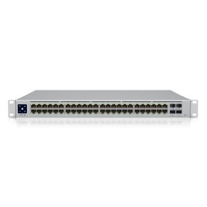 Ubiquiti Professional 48-Port PoE Managed Switch 48x Gigabit Ethernet (40x PoE+ and 8x PoE++, max. 600W), 4x 10 Gbit/s SFP+