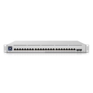 Ubiquiti Enterprise 24-Port PoE Managed Switch 12x 2.5 Gbit/s und 12x Gigabit Ethernet (PoE+, max. 400W), 2x 10 Gbit/s SFP+