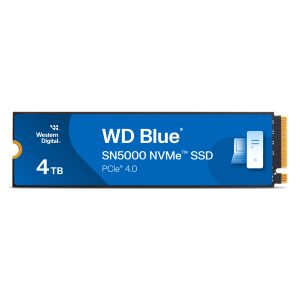 WD Blue SN5000 SSD 4TB M.2 PCIe Gen4 NVMe Internes Solid-State-Module