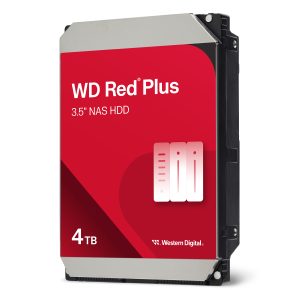 Western Digital WD Red Plus 4TB 256MB 3.5 Zoll SATA Interne NAS Festplatte (CMR)