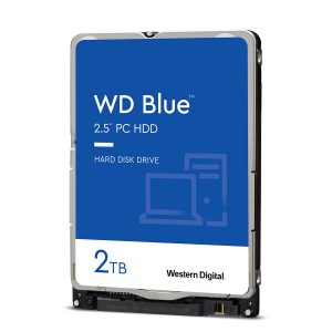 Western Digital WD Blue Mobile 2TB 128MB 2.5 Zoll SATA Interne PC Festplatte (SMR)