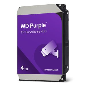 Western Digital WD Purple 4TB 256MB 3.5 Zoll SATA Interne Surveillance Festplatte (CMR)