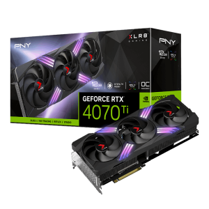 PNY GeForce RTX 4070 Ti SUPER 16GB XLR8 Verto OC – 16GB GDDR6X, 1x HDMI, 3x DP