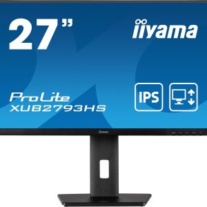 Iiyama ProLite XUB2793HS-B6 Full-HD Monitor – IPS, Lautsprecher