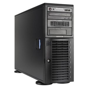 bluechip SERVERline T50306s 2 × AMD EPYC™ 7313 Prozessor / 3.00 GHz, 32 GB DDR4, 2 x 480 GB SSD, Avago 9560-8i, 2 x 10 G