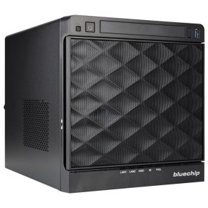 bluechip SERVERline T10302s Cube, Intel® Atom® C3558 Prozessor / 2.20 GHz, 16 GB DDR4, 960 GB SSD, 4 x Gigabit Ethernet