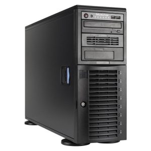 bluechip SERVERline T30324s Silent/Quiet-Server, Tower, Intel® Xeon® E-2324G Prozessor / 3.10 GHz, 16 GB DDR4, 2 x 960 G