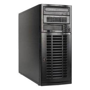 bluechip SERVERline T40310s Tower, Intel® Xeon® E-2324G Prozessor / 3.10 GHz, 16 GB DDR4, 2 x 960 GB SSD, 2 x Gigabit Et