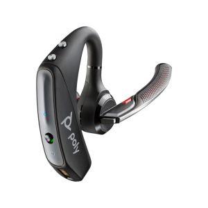 Poly Voyager 5200 Bluetooth-Headset, 4 Mikrofone Geräuschunterdrückung, incl.USB-A to Micro USB Kabel