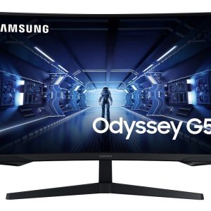 Samsung Odyssey G5 C32G54TQBU – G55T Series – LED-Monitor – gebogen – 80 cm (32″) – HDR