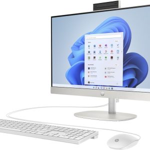 HP All-in-One 24-cr0401ng Starry White, Ryzen 5 7520U, 8GB RAM, 512GB SSD