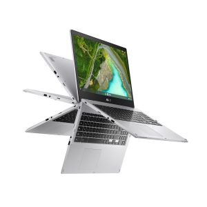 ASUS Chromebook CX1 Flip CX1500FKA-E80046 Transparent Silver, Celeron N4500, 8GB RAM, 128GB Flash, DE