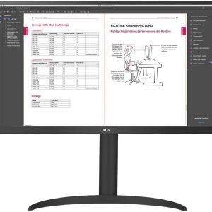 LG 27BP55U-B 68,6cm (27″);)