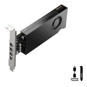 PNY RTX 2000E Ada Generation, 16GB GDDR6, 4x mDP, Smallbox