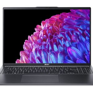 Acer Swift Go 16 OLED SFG16-72-76Q5, Steel Gray, Core Ultra 7 155U, 16GB RAM, 512GB SSD, DE