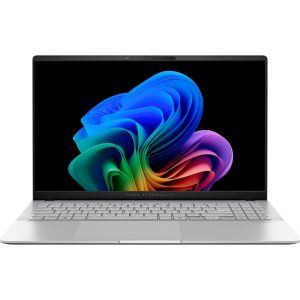 ASUS VivoBook 15 OLED S5507QA-MA051W, Cool Silver, Snapdragon X Plus X1P-64-100, 16GB RAM, 1TB SSD, DE