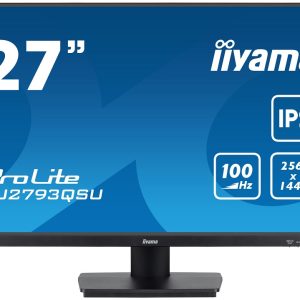 iiyama ProLite XU2793QSU-B7 LED display 68,6 cm (27″) 2560 x 1440 Pixel Wide Quad HD Schwarz