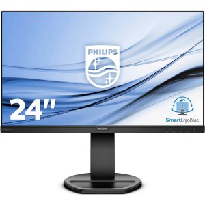 Philips 241B8QJEB Office Monitor – IPS, Höhenverstellung