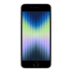 Apple iPhone SE (2022) 128GB Dual-SIM Polarstern MMXK3ZD/A [11,94cm (4,7″) IPS LCD Display, iOS 15, 12MP Kamera]