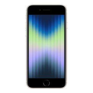 Apple iPhone SE (2022) 256GB Dual-SIM Polarstern MMXN3ZD/A [11,94cm (4,7″) IPS LCD Display, iOS 15, 12MP Kamera]