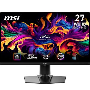 MSI MAG 271QPXDE QD-OLED E2 Gaming Monitor – 240Hz, 0,03ms GTG MSI OLED Care 2.0, HDMI 2.1 mit 48Gbps Bandbreite, 120Hz , VRR und ALLM Unterstützung