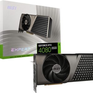 MSI GeForce RTX 4080 SUPER 16G Expert Grafikkarte – 16GB GDDR6X, HDMI, 3x DP